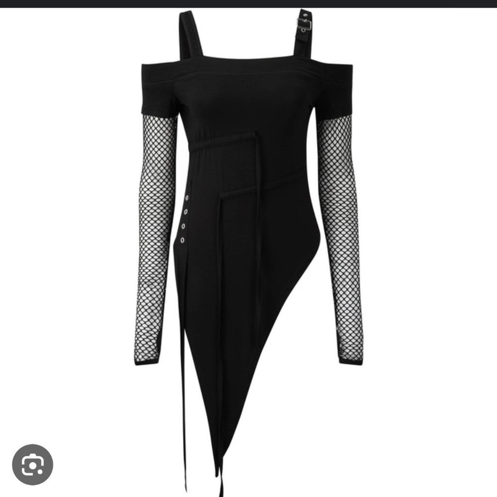 Killstar Hole Heartedly Bardot Top